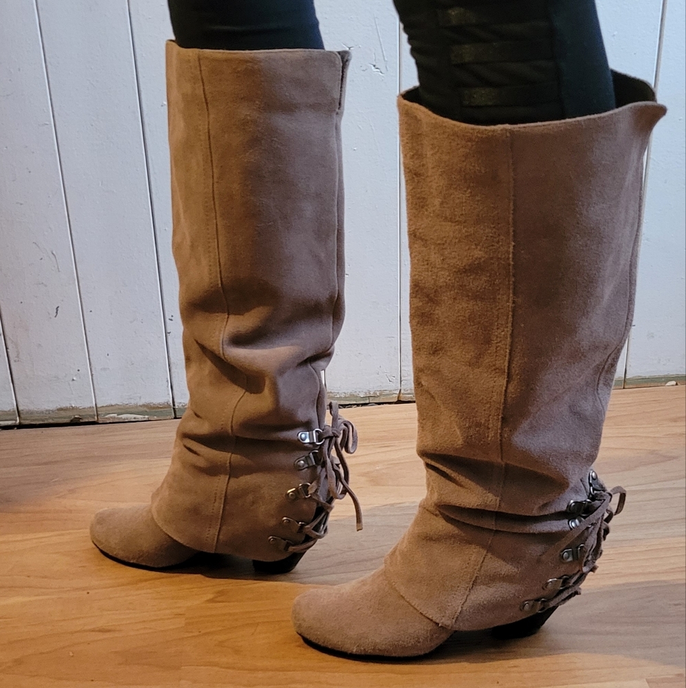 Naughty Monkey US 8.5 Taupe boots